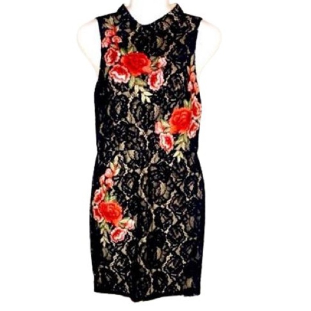 💋As U Wish Black Lace Mini.